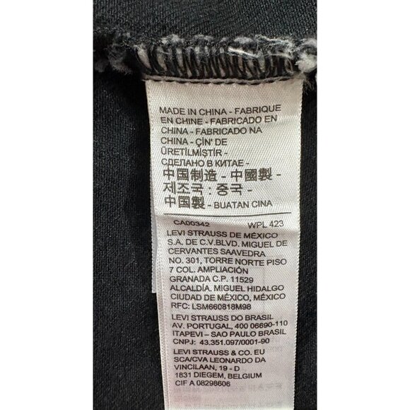 Levi's x DENIM TEARS Stussy Our Legacy Paint Patch Jacket sz S color Black - Picture 4 of 10